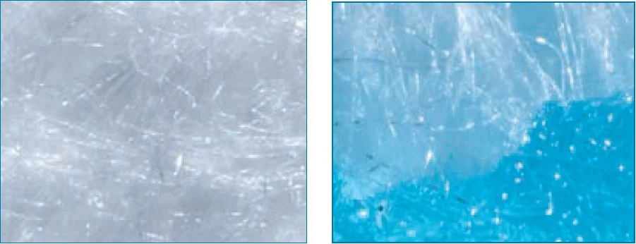 en närbild av Hydrofiber® Technology