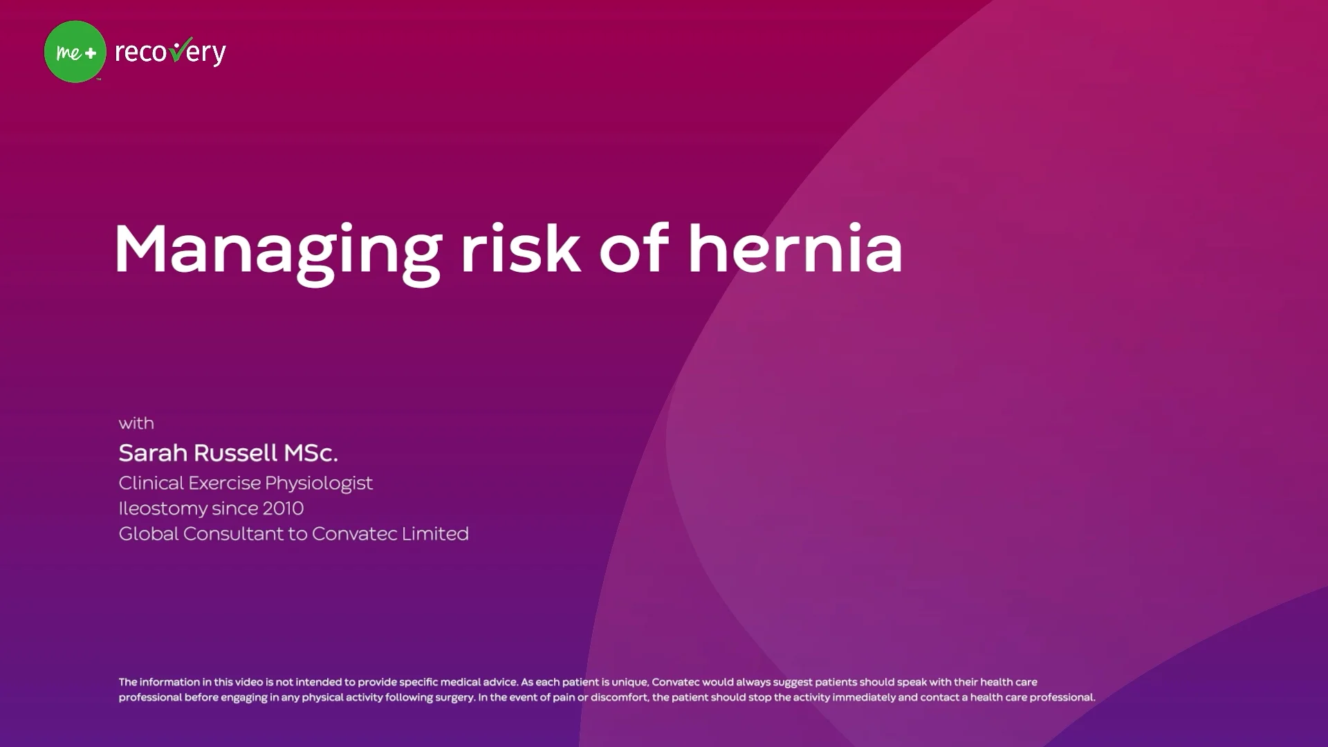 Un video sobre cómo manejar el riesgo de hernia paraestomal.